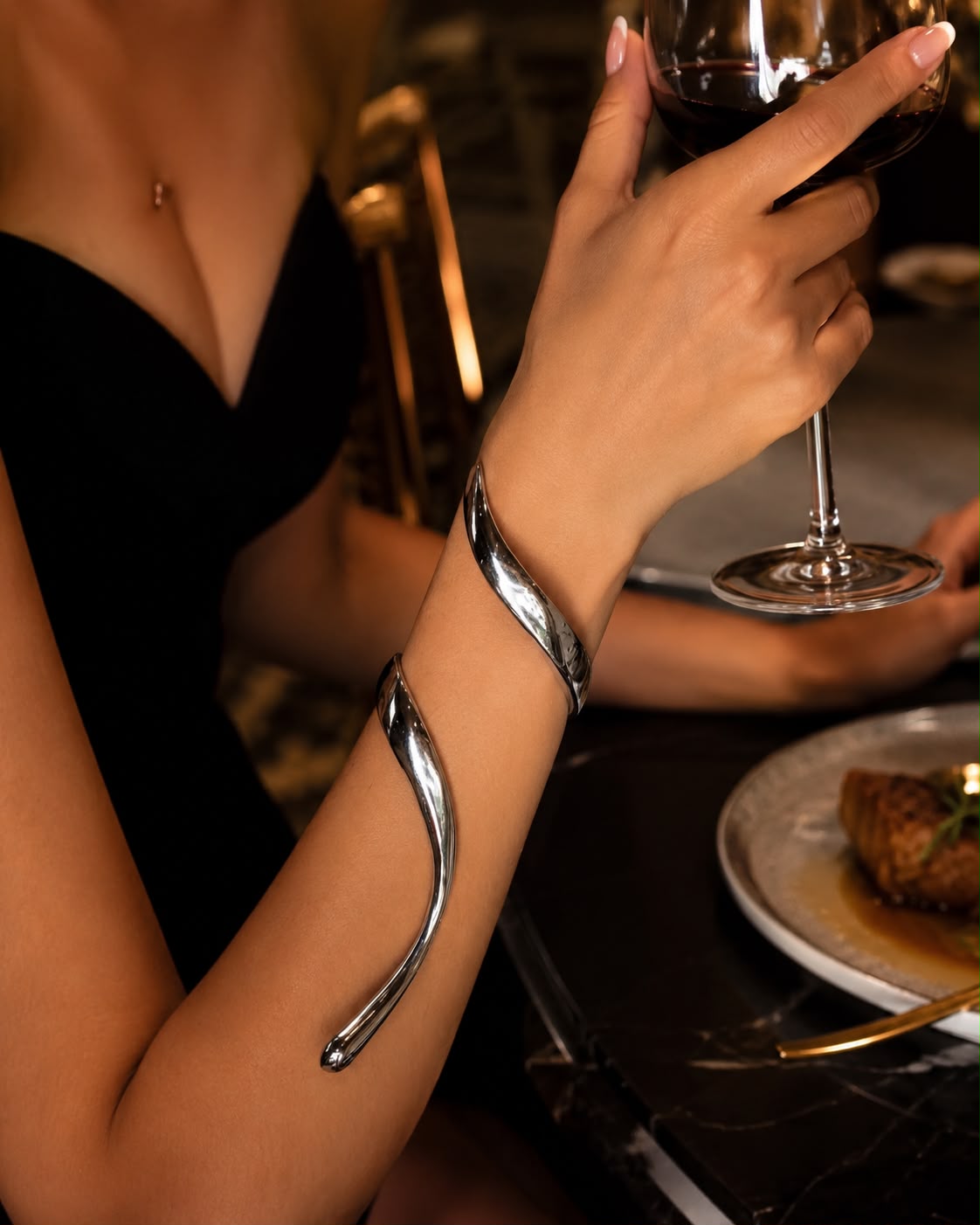 Modern Spiral Cuff
