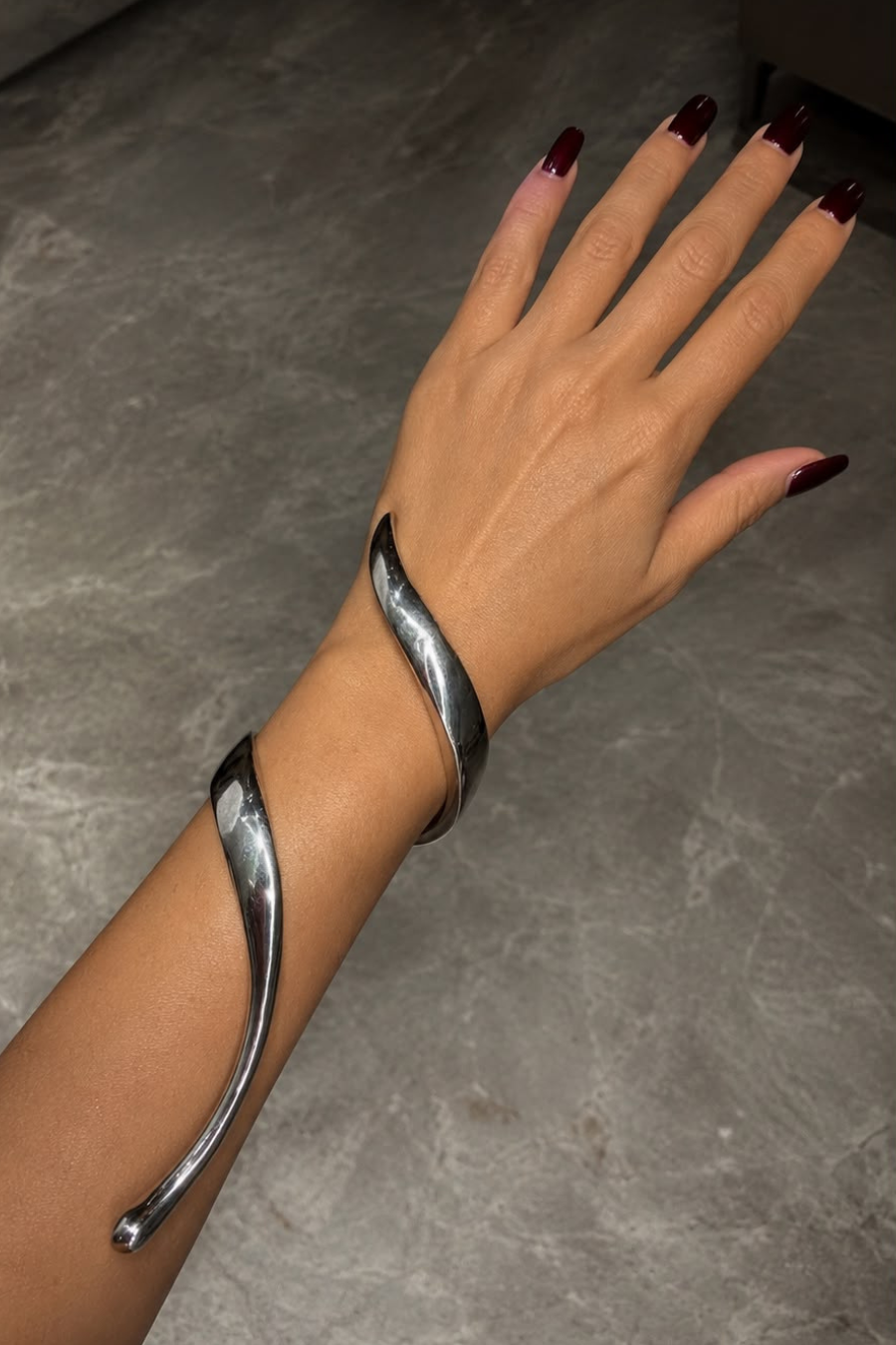 Modern Spiral Cuff