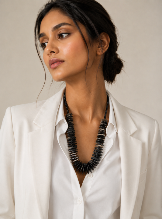 Shadow Cascade Necklace