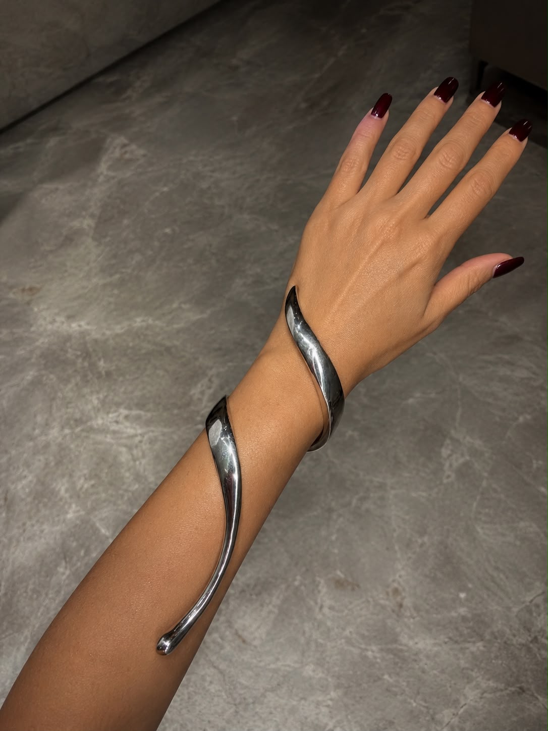 Modern Spiral Cuff