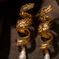 Twisted Luxe Pearl Earrings
