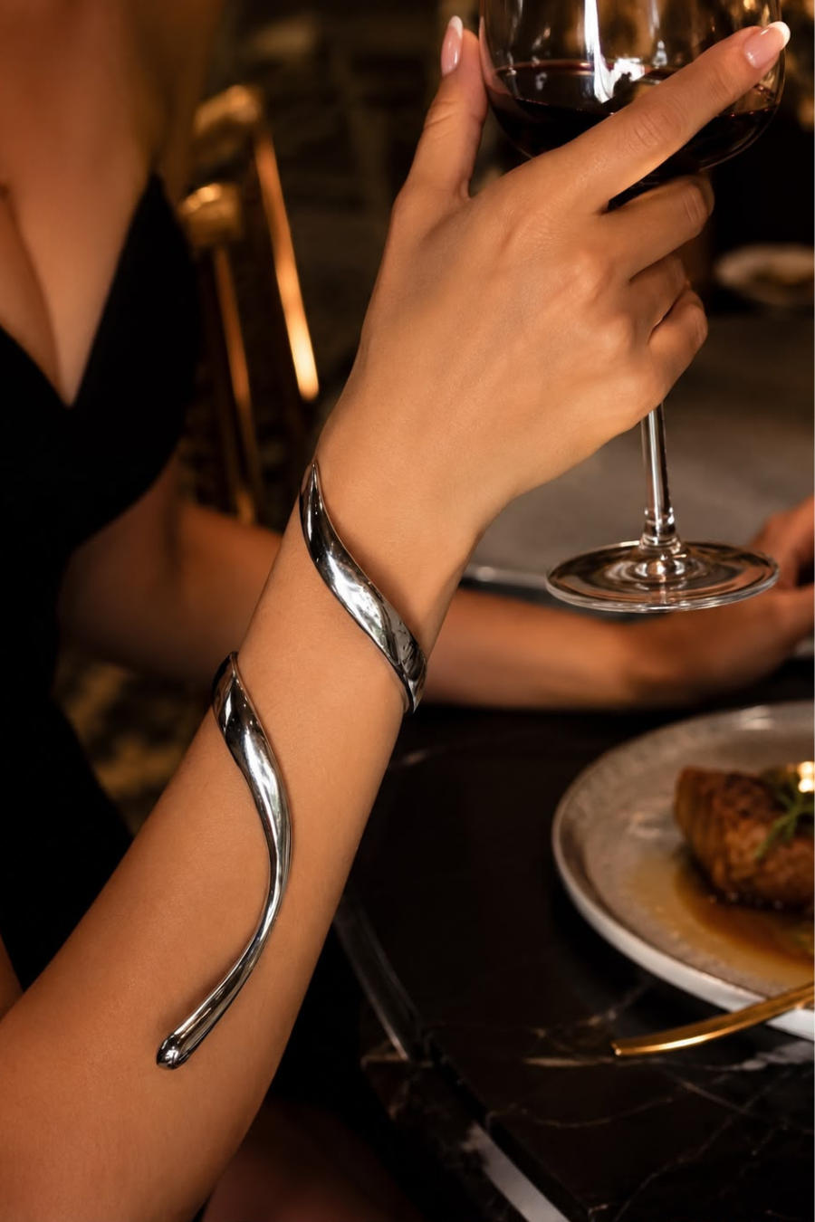 Modern Spiral Cuff