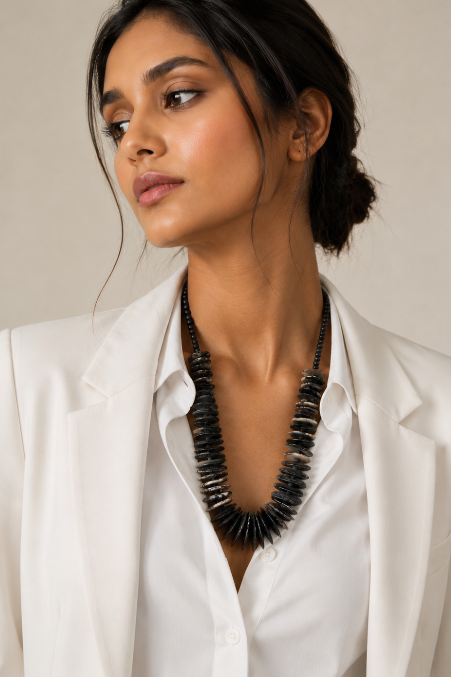 Shadow Cascade Necklace