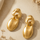 Organic Sculpt Drop Earrings